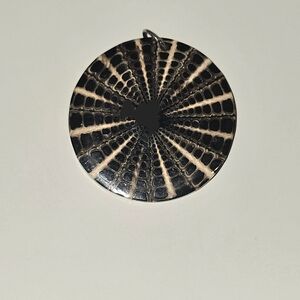 Elegant Black and Silver~ Pendant